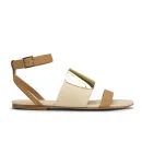 See By Chloé Women's Gold Plate Sandals - Tan