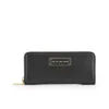 Marc by Marc Jacobs Too Hot To Handle Slim Zip Around Leather Purse - Black - Image 1