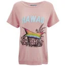 Wildfox Women's Hawaiian Rainbow Camden Top - Peaches