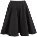 Peter Jensen Women's Circle Midi Skirt - Black