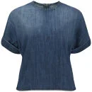 Current/Elliott Women's Whirlwind Denim T-Shirt - Mid Blue Image 1