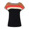 Marc by Marc Jacobs Women's 615 Carrie Colourblock General Jersey Top - Navy - Image 1