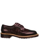 Dr. Martens Made in England Women's Irene English Brogues - Cherry Red