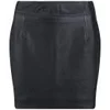 Lot 78 Women's Leather Skirt - Black - Image 1