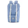 Herschel Supply Co. Women's Little America Mid Volume Backpack - Chambray Crosshatch/White Rubber - Image 1