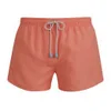 Oiler & Boiler Men's Shortie Swim Shorts - Camellia - Image 1