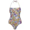 Paul Smith Accessories Women's Backless Bandeau Floral Swimsuit - Multi - Image 1
