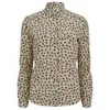 Maison Scotch Women's Silky Button Up Shirt - Multi Leopard - Image 1