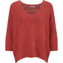 Great Plains Women's To the Point V-neck Knit - Tulip Image 1