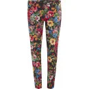 Love Moschino Women's Printed Flower Skinny Jeans - Multi