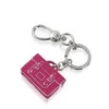 The Cambridge Satchel Company Metal Keyring - Orchid - Image 1