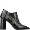 See By Chloé Women's Sharon Studded Leather Ankle Boots - Black - Image 1