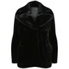 D.EFECT Women's Indiana Fur Coat - Black - Image 1