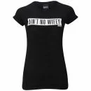 Dimepiece Women's Ain't No Wifey T-Shirt - Black Image 1