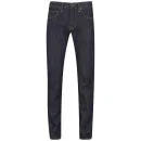 Edwin Men's ED55 Relaxed Tapered Rinsed Wash Denim Jeans - Dark Blue