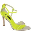 Senso Women's Xavier Heeled Sandals - Fluro Yellow - Image 1