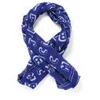 Marc by Marc Jacobs Dynamite Logo Scarf - Mineral Blue Multi - Image 1