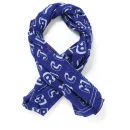 Marc by Marc Jacobs Dynamite Logo Scarf - Mineral Blue Multi Image 1