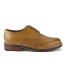 Grenson Men's Curt Leather Derby Shoes - Tan Image 1