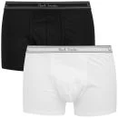 Paul Smith Accessories Men's 2 Pack Trunks - Black/White