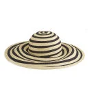 Paul Smith Accessories Women's Ribbon Sun Hat - Black Image 1
