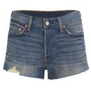 Levi's Women's Mid Rise 501 Shorts - Boom Town Image 1
