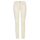 Marc by Marc Jacobs Women's Lou Bright Dot Skinny Jeans - White Image 1