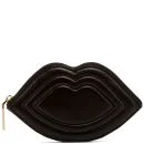 Lulu Guinness Women's Medium Lips Quilted Nappa Leather Purse - Black