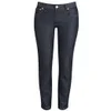 A.P.C. Women's Cropped Low Rise Etroit Court Jeans - Indigo - Image 1