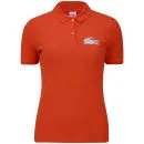 Lacoste Live Women's Polo Shirt - Etna Red/White Image 1