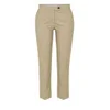 Joseph Women's 3085 Quentin Cropped Trousers - Beige - Image 1