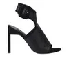 Senso Women's Talia I Croc Leather/Suede Heels - Black - Image 1