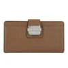 MILLY Colby Continental Leather Wallet - Luggage - Image 1