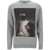 Les Benjamins Men's Napoleon Cotton Sweatshirt - Grey Melange - Image 1
