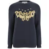 Finders Keepers Women's Call Me Up Sweatshirt - Navy/Gold - Image 1