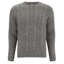 Edwin Men's Oiler Crew Neck Sweater - Grey Marl