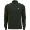 Barbour Men's Standards Long Sleeve Embroidered Polo Shirt - Forest Green - Image 1