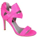 Senso Women's Xixi Heeled Sandals - Fluro Pink Image 1