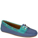 Sebago Women's Bala Moccasin Boat Shoes - Blue/Teal Green