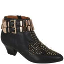 Jeffrey Campbell Women's Benatar Leather Ankle Boots - Black