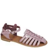 Grafea Women's Lavender Walk Leather Sandals - Lilac - Image 1