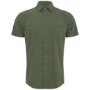 BOSS Orange Men's Eslimy Shirt - Medium Green Image 1