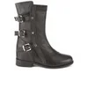 Thakoon Addition Women's Fiona2 High 3 Buckle Leather Boots - Black - Image 1