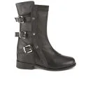 Thakoon Addition Women's Fiona2 High 3 Buckle Leather Boots - Black