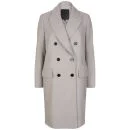 D.EFECT Women's Tallulah Coat - Grey Beige Image 1