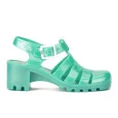 JuJu Women's Babe Heeled Jelly Sandals - Pearl Aqua