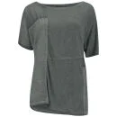 Gestuz Women's Camas Loose Patchwork T-Shirt - Grey Image 1