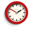 Andromeda Wall Clock - Fire Engine Red - Image 1