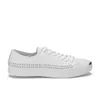Converse Jack Purcell Men's Jack Woven Leather Trainers - White - Image 1