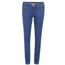 Victoria Beckham Women's Mid Rise Super Skinny Jeans - Light Griffith - W25